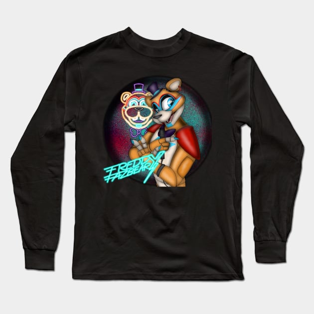 Way to go Superstar - Freddy Fazbear Long Sleeve T-Shirt by Thehazbeansky1